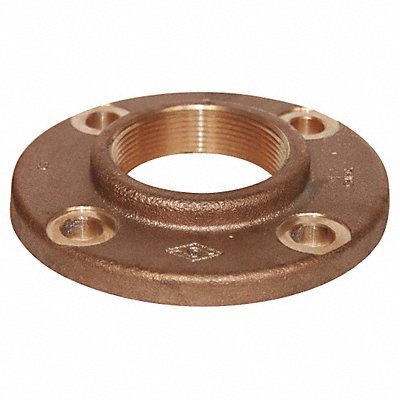 GRAINGER 4TJK1 Pipe Flange Red Brass 1 1/4 in Class 125