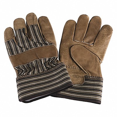 CONDOR 4TJZ1 D1668 Leather Gloves Brown/Blue L PR