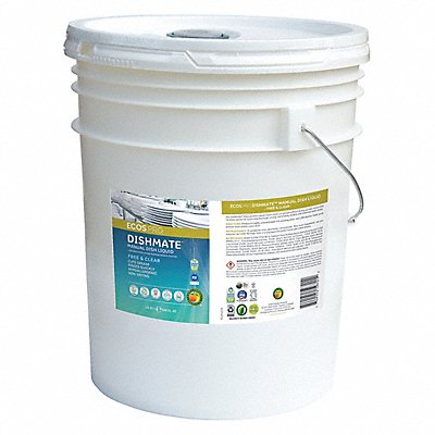 ECOS PRO PL972105 Dish Soap Bucket 5 gal Dishmate Liquid