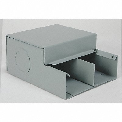 LEGRAND G4010DFO Entrance End Grey Steel Ends