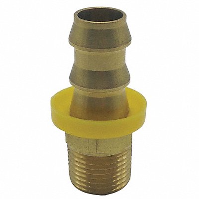 SPEEDAIRE 4TT16 Push on Hose Fitting 1/2 x3/8 BarbxNPT