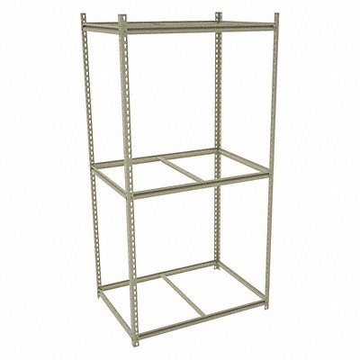 TENNSCO ZKMS423084 Boltless Shelving 30x84x42in Strtr