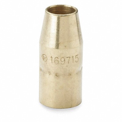 MILLER ELECTRIC 169715 MILLER Brass Conical MIG Weld Nozzle PK2
