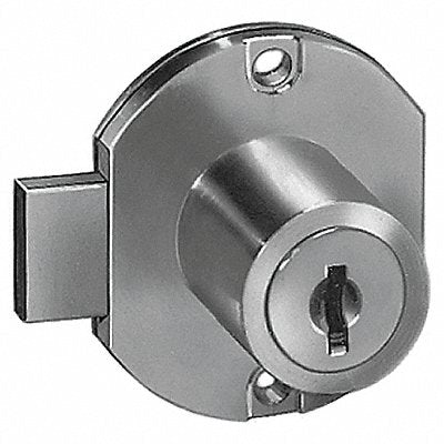 COMPX NATIONAL C8704KD3 Cabinet Drawer Dead Bolt Lock Gld Round