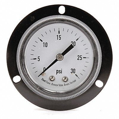 GRAINGER 4UA36 D1373 Panel Mount Gauge Flange 2 1/2In 600 psi