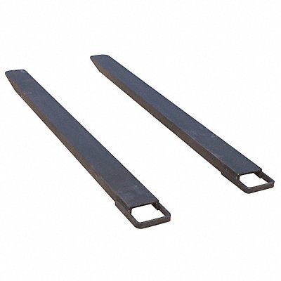 GRAINGER 4UDL2 Fork Extension Black 2 538 lb 5 W PK2
