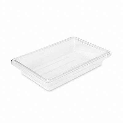 RUBBERMAID COMMERCIAL PRODUCTS FG330700CLR Food/Tote Box 18 in L Clear