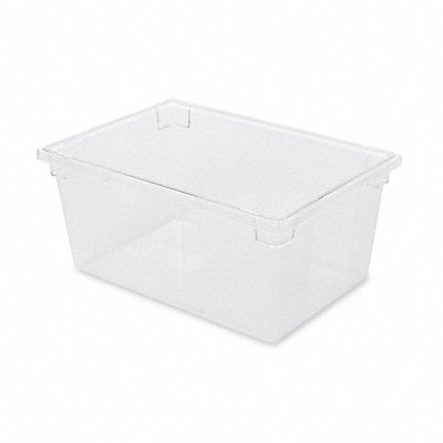 RUBBERMAID COMMERCIAL PRODUCTS FG332800CLR Food/Tote Box 26 in L Clear