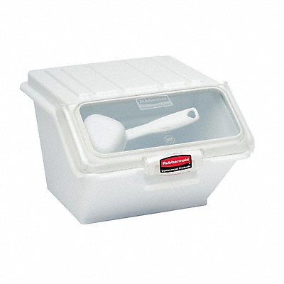 RUBBERMAID COMMERCIAL PRODUCTS FG9G6000WHT Safety Storage Bin 40 qt Cap. 15 in L