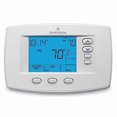 EMERSON 1F950671 Low Voltage Programmable Thermostat Heat/Cool 20-30V AC