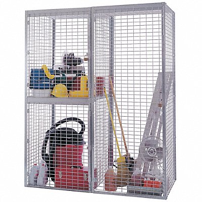 FOLDING GUARD TSS4861ZP Bottom Shelf Sht Mtl Grey 48in x 60in
