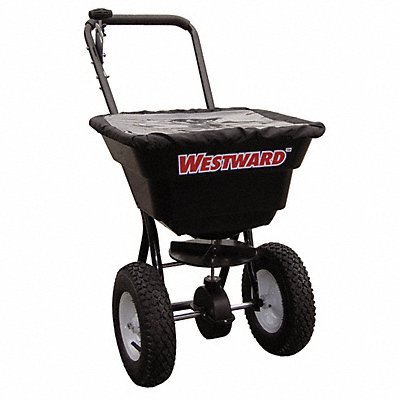 WESTWARD 4UHC9 Broadcast Spreader 80 lb Pneumatic