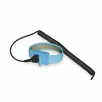 PRO-LINE 4563 ESD Wrist Strap 4 W x 4 D x 1/4 H Blue
