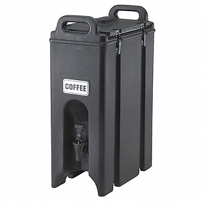 CAMBRO EA500LCD110 Beverage Container 16 1/2x 9x 24 Black