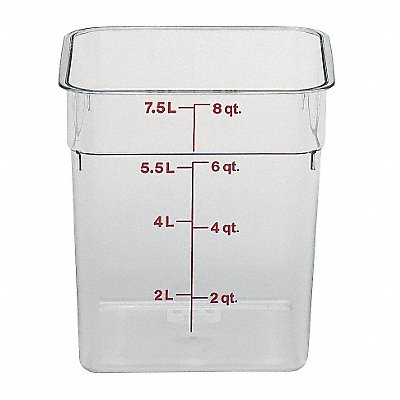 CAMBRO CA8SFSCW135 Food Storage Containers PK 6