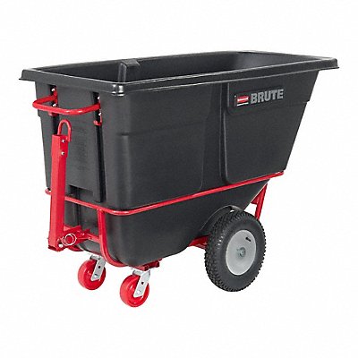 BRUTE FG131641BLA Tilt Truck HD Towable 1 cu yd 2100 lb.
