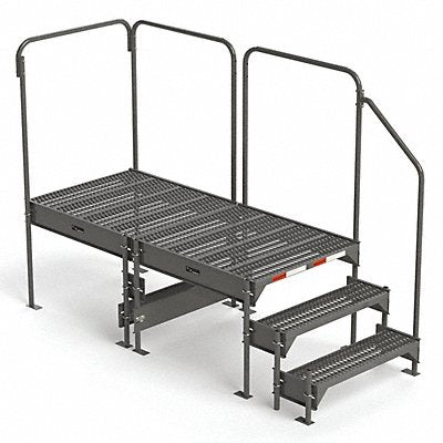 EGA CW72736 Custom Work Platform Adjustable Ht Stl 27 In H