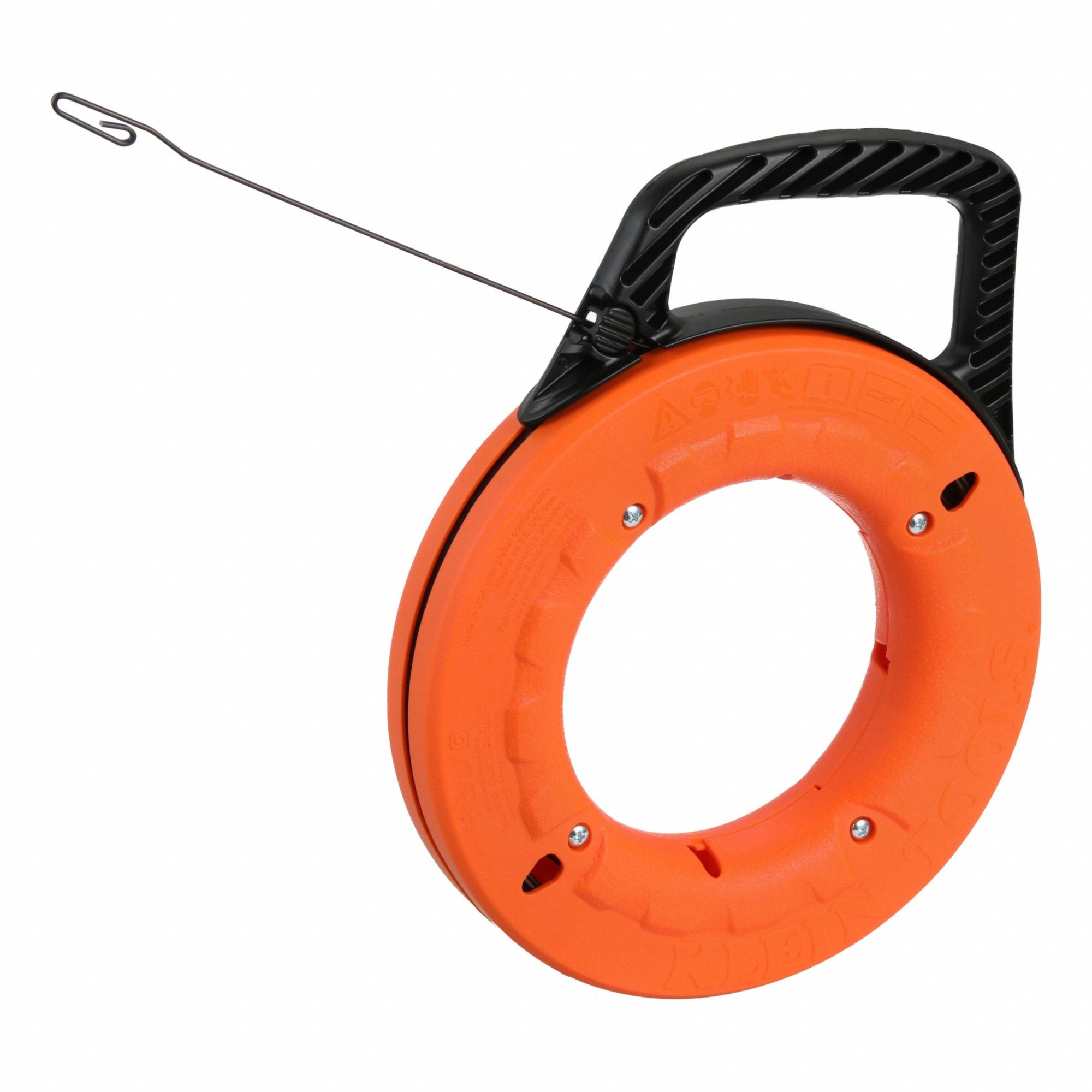 KLEIN TOOLS 56002 Marked Fish Tape 1/8 In x 65 ft Steel