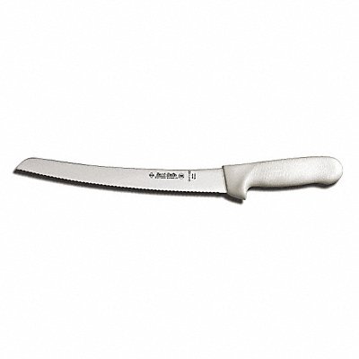 DEXTER RUSSELL 18173 Bread Slicer 10In Curved Scalloped White