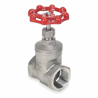 GRAINGER 4VMV9 Gate Valve Class 200 1/2 In 316 SS