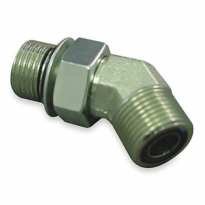 AEROQUIP FF2068T0406S Hose Adaptor 1/4 ORS 3/8 ORB
