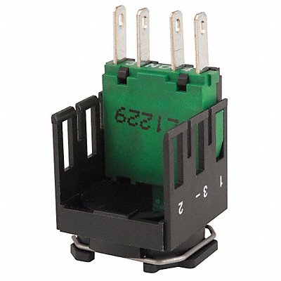 SCHNEIDER ELECTRIC ZB6Z1B Contact Block Black 1NO 16 mm ZB6