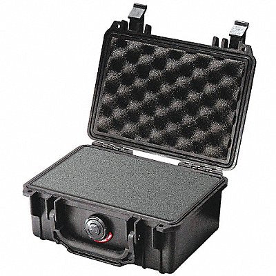 PELICAN 1120 Protective Case Black 8-1/8 in.L