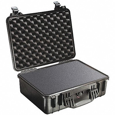 PELICAN 1520 G3131 Protective Case 4 15/16 in Double Throw Black