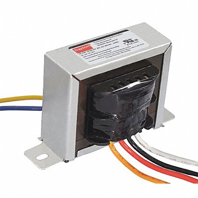 DAYTON 4VZE4 Class 2 Transformer 40VA Open Foot