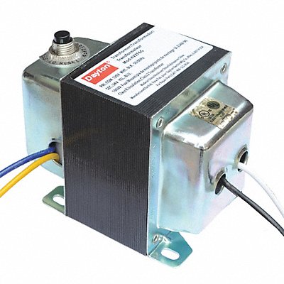 DAYTON 4VZF2 Class 2 Transformer 60VA Enclosed Foot