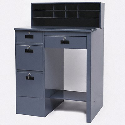 GRAINGER 4W345 Pdstl/Pnl 56 x39 x29 Grey NonMbl