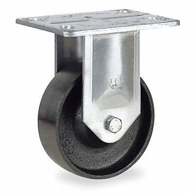 GRAINGER TFH150CI15T24 Kingpinless Plate Castor Rigid 2000 lb.