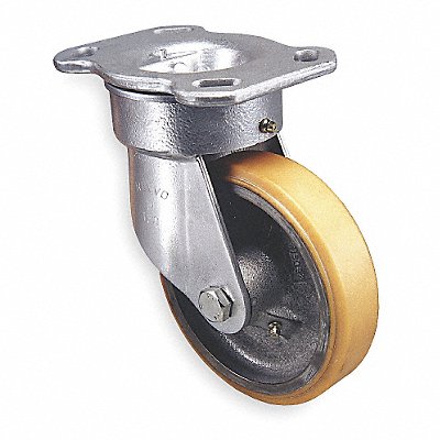 GRAINGER TSH100PT1HT24 Kingpinless Plate Castor Swivel 480 lb.