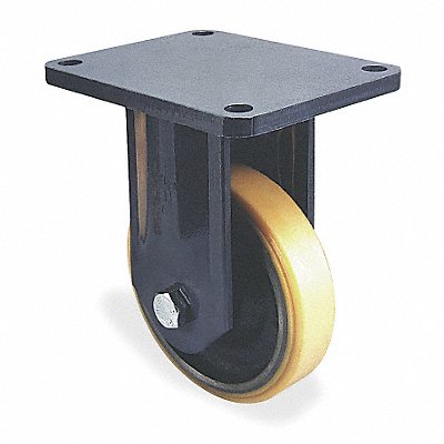 GRAINGER TFP150PT2HT22 Kingpinless Plate Castor Rigid 1600 lb.