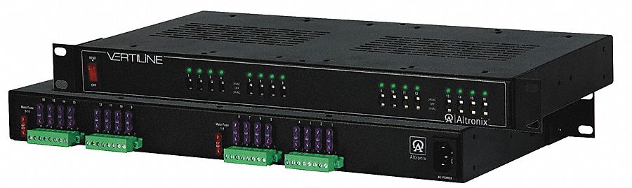 ALTRONIX VerticalILINE166 Power Supply 16 Fuse 24Vac @ 14A Rack
