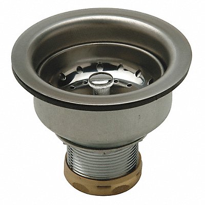 ZURN ZSS3000BSS Sink Drain 4 3/8 in Dia SS
