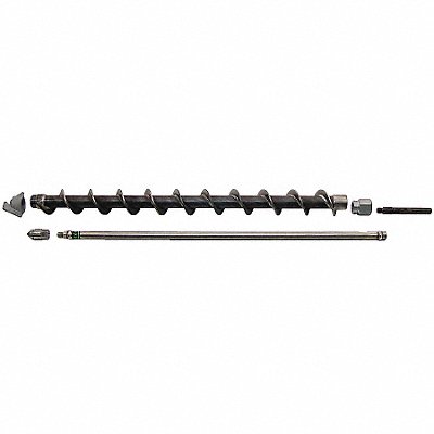 AMS 40955 Hollowstem Auger Kit Dia 3 In Depth24 In