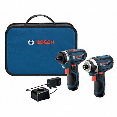 BOSCH CLPK27120 Cordless Combination Kit 2 Tools 12V DC