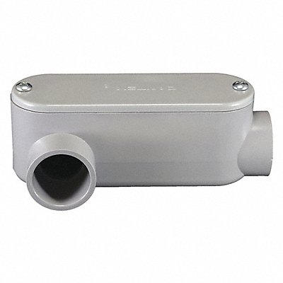 CANTEX 5133652 Conduit Outlet Body PVC Trade Size 1in
