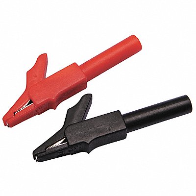 GRAINGER 4WRA4 Modular Test Alligator Clips Medium PR