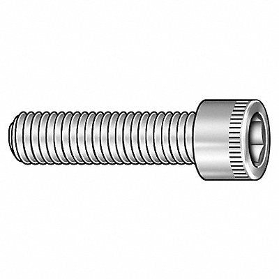 GRAINGER SCIA120125025P Socket Head Cap Screw (SHCS) Steel #12-24 1 1/4in L PK25