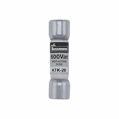 BUSSMANN KTK20 Fuse Midget 20A KTK Series