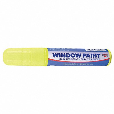 COSCO 38871 Paint Marker Removable Yellow