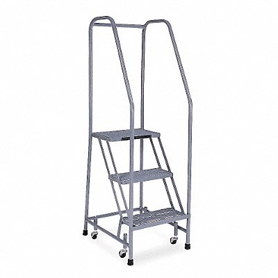 COTTERMAN 1003R1820A1E10B3C1P6 Rolling Ladder Welded Handrail Platform 30In H