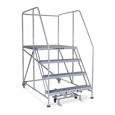 COTTERMAN 4WP3648RA3B4B8AC1P6 Rolling Work Platform Sngle Side Stl 40 In H