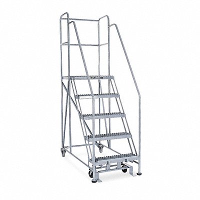 COTTERMAN 5WP2436RA3B4B8AC1P6 Rolling Work Platform Sngle Side Stl 50 In H