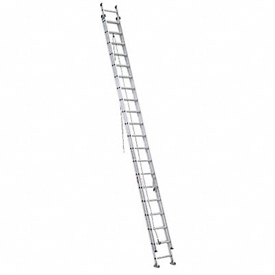 WERNER D15402 Extension Ladder Aluminum 40 ft IA