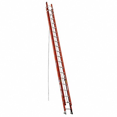 WERNER D62402 Extension Ladder Fiberglass 40 ft IA