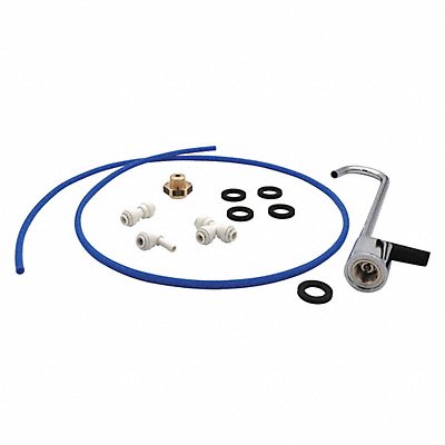 HALSEY TAYLOR 96852CA Gooseneck Glass Filler Kit SS H 6 in