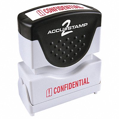 ACCUSTAMP 2 38839 D3768 Message Stamp Confidential